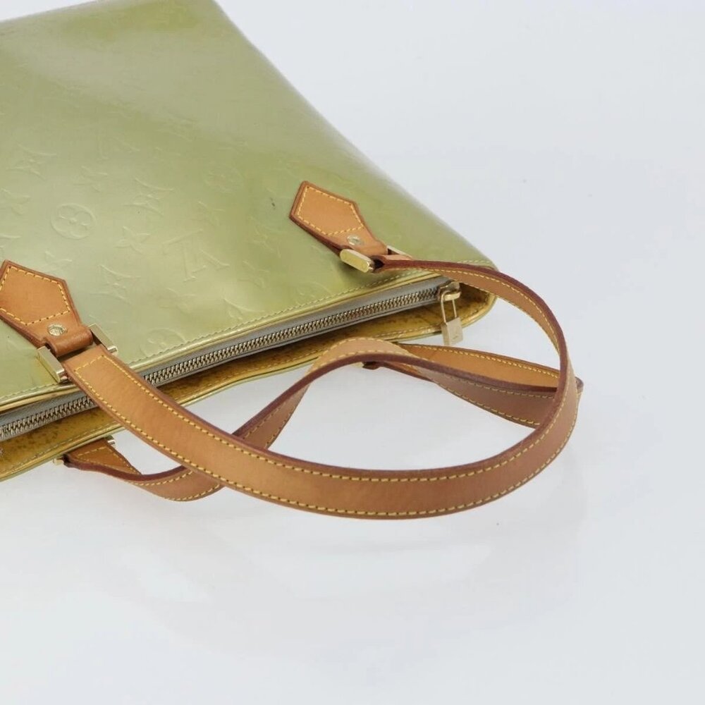 LOUIS VUITTON Monogram Vernis Houston Hand Bag Gris - Picture 8 of 16